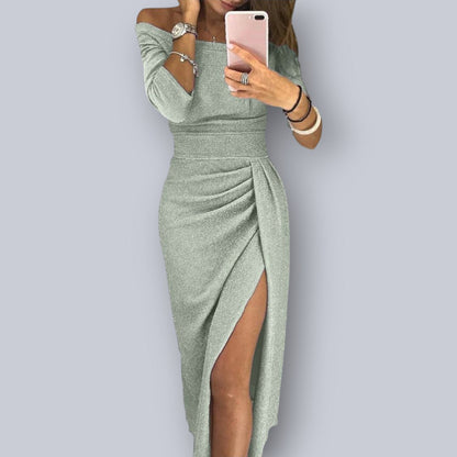 Felicia | Vestido con hombros descubiertos