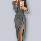 Felicia | Vestido con hombros descubiertos