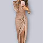 Felicia | Vestido con hombros descubiertos