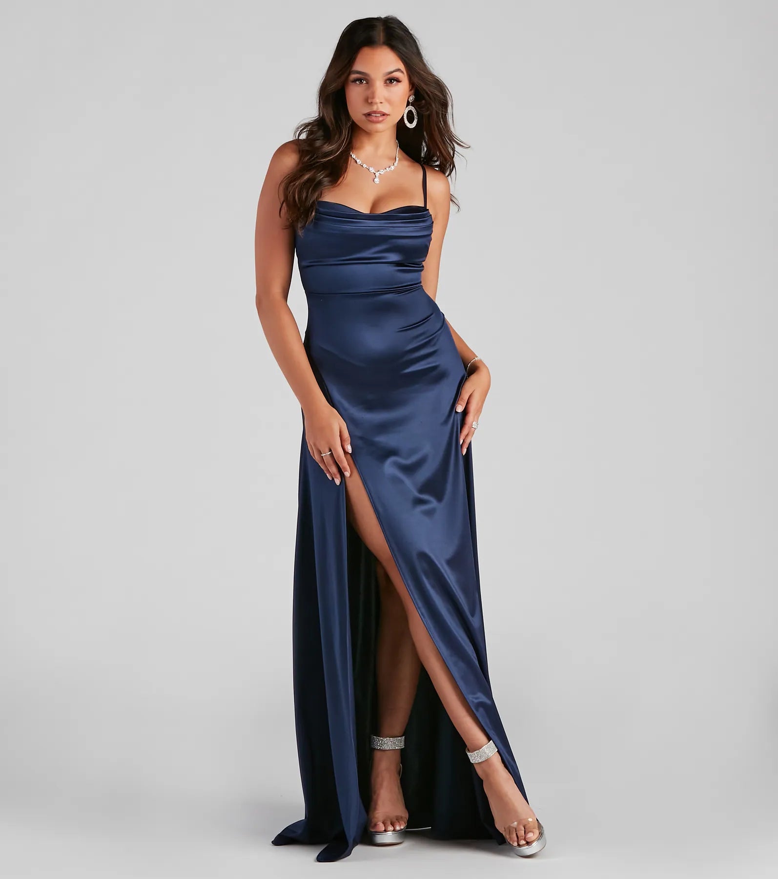 Amelia™ Satin Slip Gown