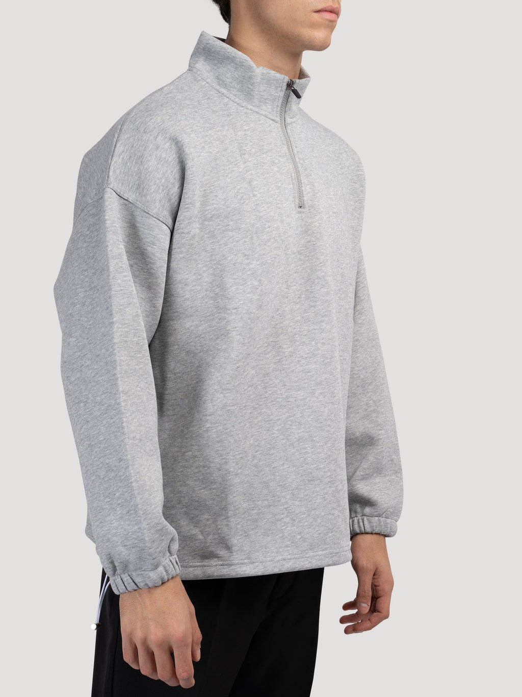 INCHEON Quarter-Zip Fleece Sweater
