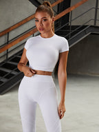 Female Extra Sexy Push-Up "Juicy White" Leggings