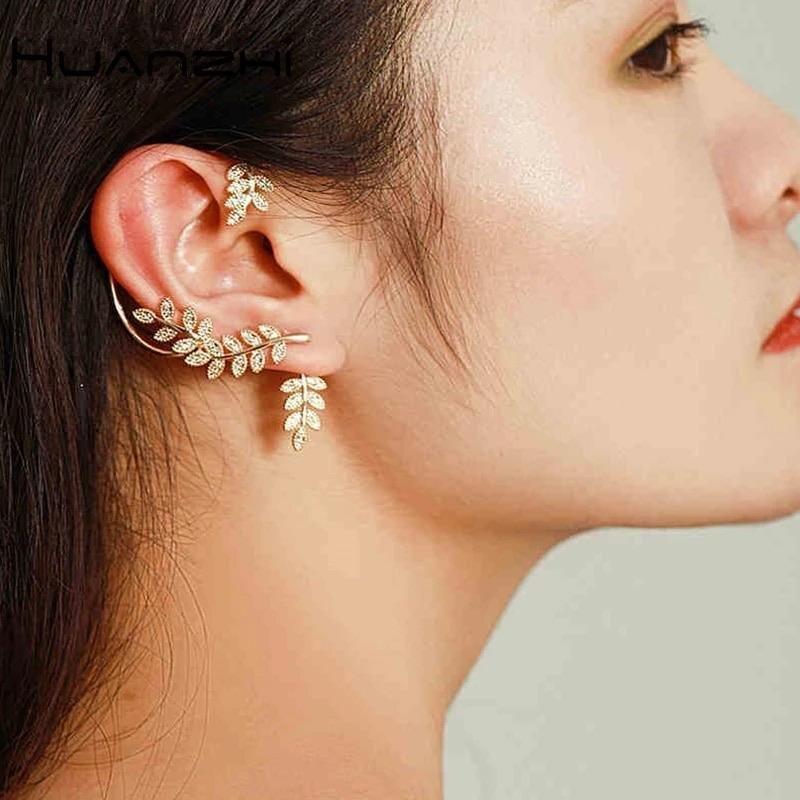 Shiny Zirconia Earrings