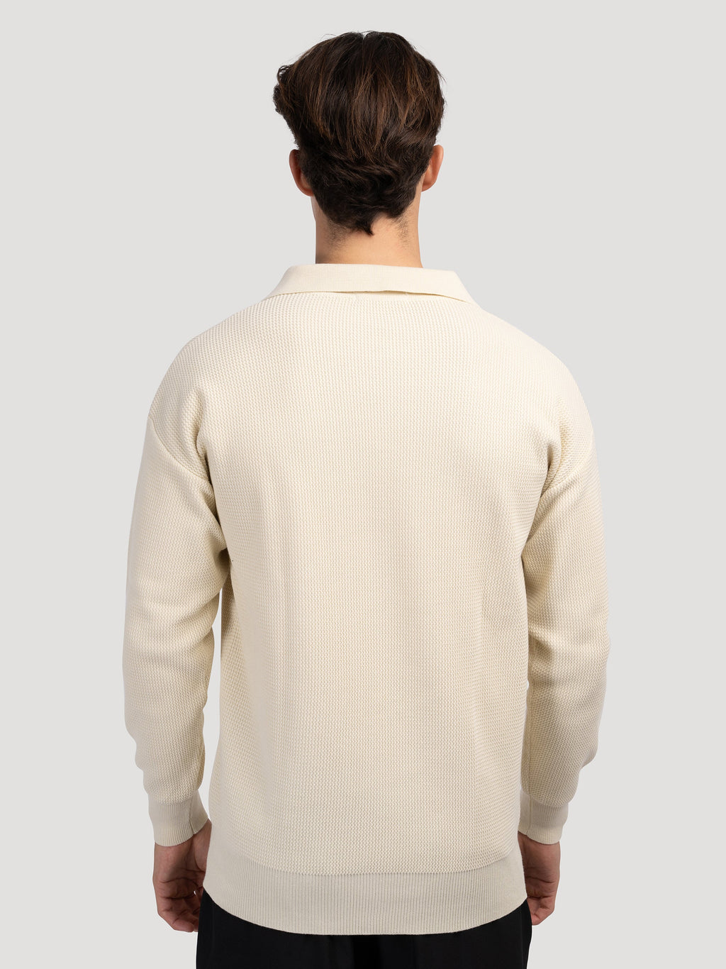 Buttonless Polo Shirt