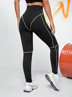 Female Stripes Push-up Quick-dry Booty Leggings