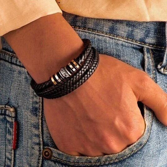 Siempre estaré contigo Pulsera de doble fila