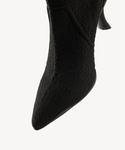 Botas altas de tacón alto y punta fina VeloVera™