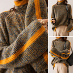 Lada Cashmere Knit Turtleneck Sweater