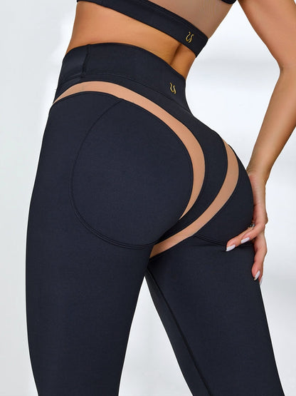 Leggings de malla súper sexys y únicos para realzar la cadera para mujer 