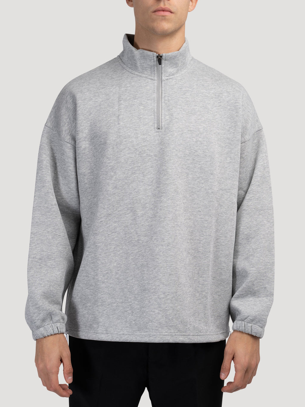 INCHEON Quarter-Zip Fleece Sweater