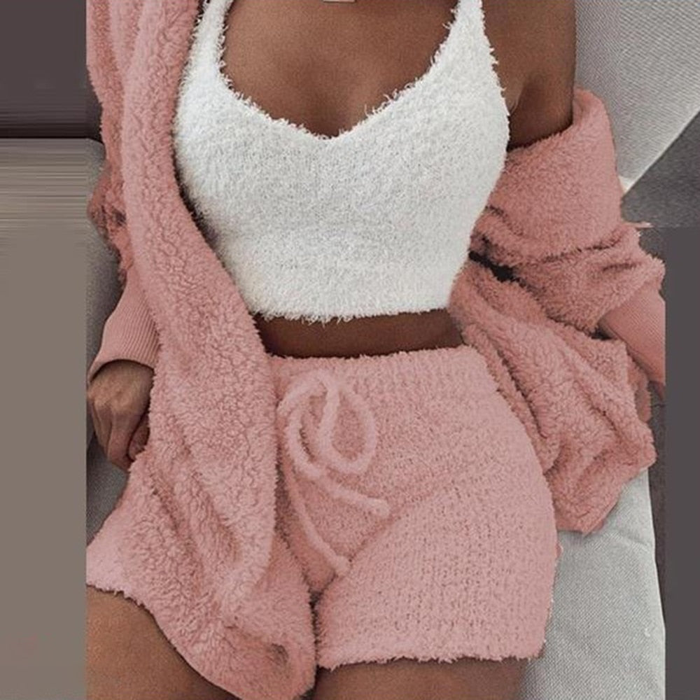 Complete knit set (3 pieces)