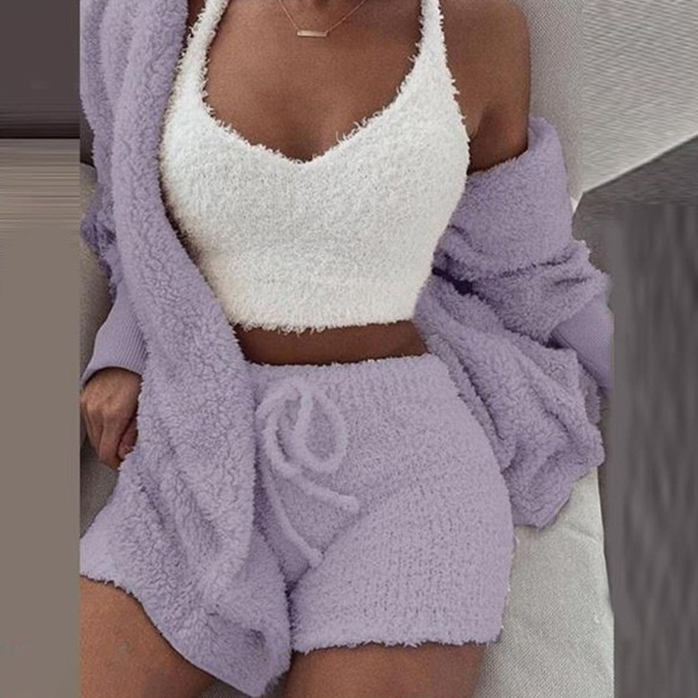 Complete knit set (3 pieces)