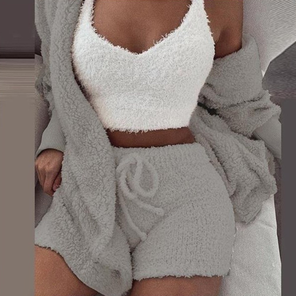 Complete knit set (3 pieces)