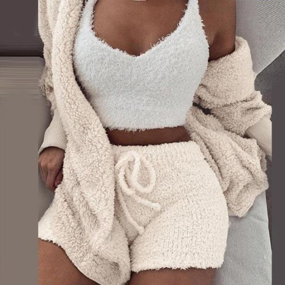 Complete knit set (3 pieces)