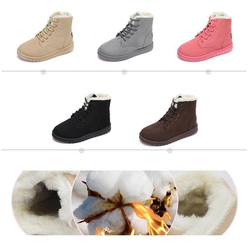 botas de nieve cortas