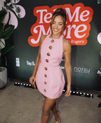 Vestido Luciana™: Versátil con detalles en rosa dorada