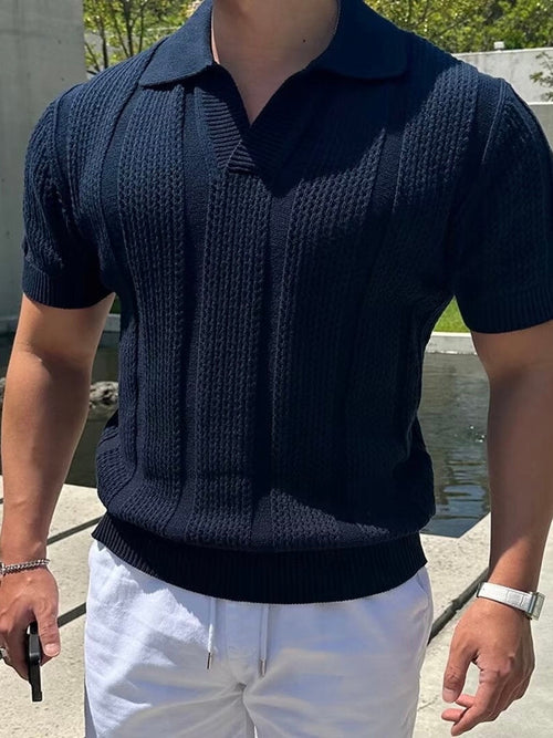 Camisa polo texturizada CHANGWON