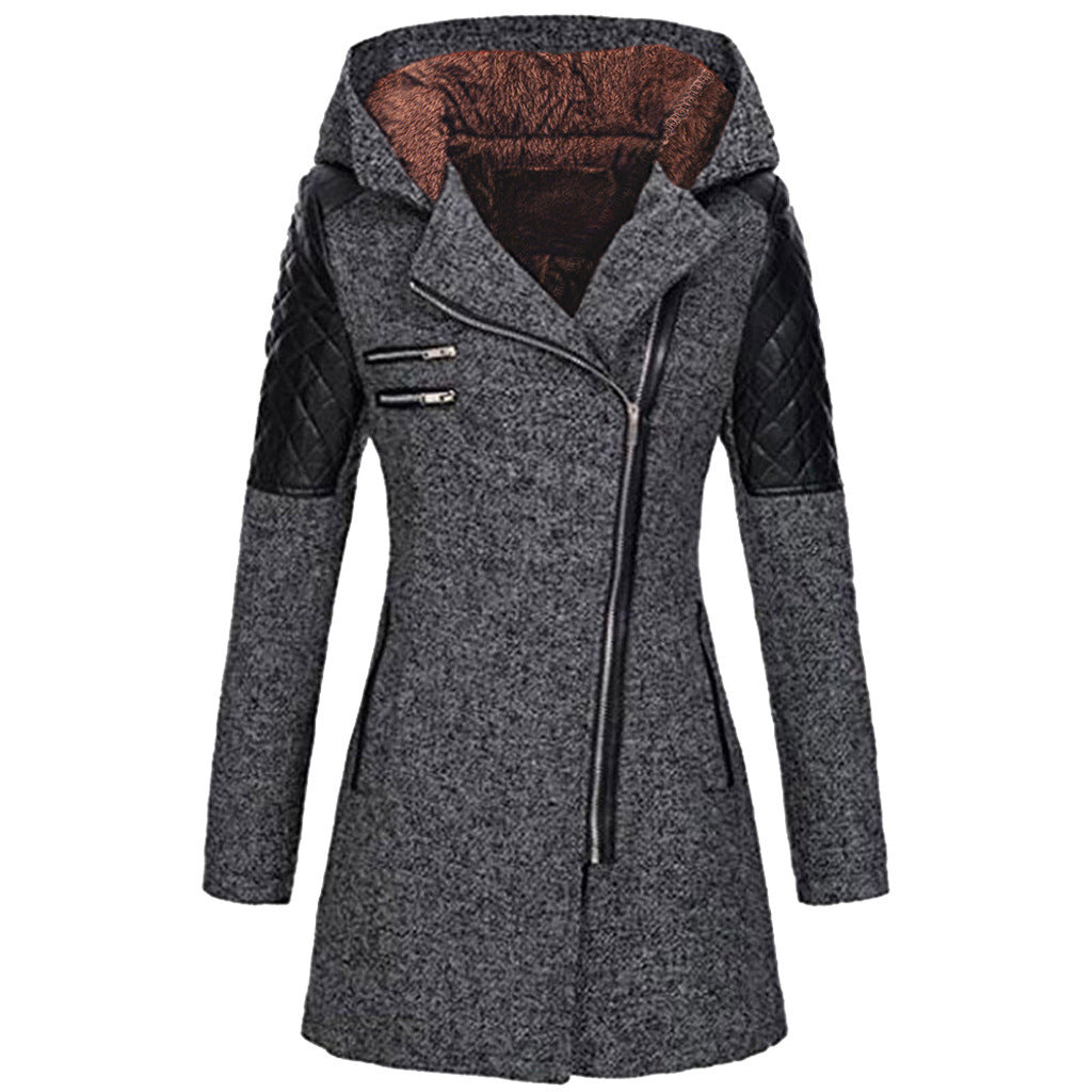 Winter coat with a flattering cut