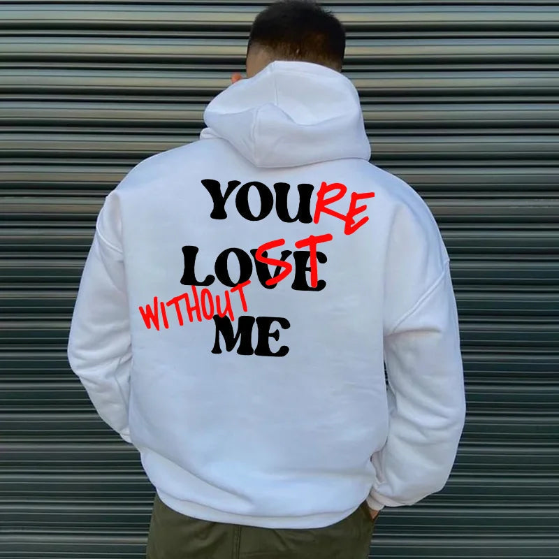 Plain sweatshirt with letter print .