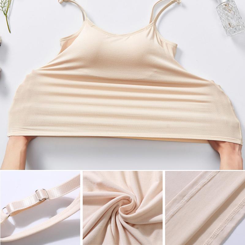 Bra top with built-in bra