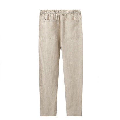 Pantalones de lino Old Money GEOJE