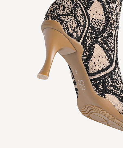 Botas altas de tacón alto y punta fina VeloVera™