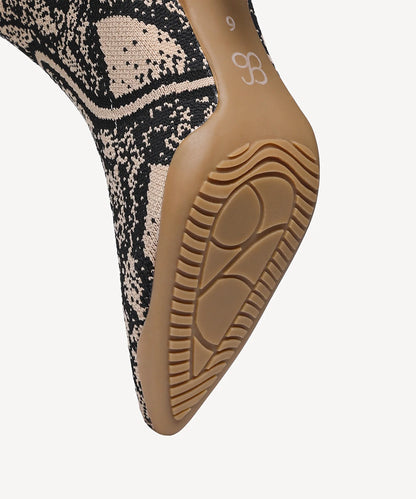 Botas altas de tacón alto y punta fina VeloVera™