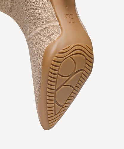 Botas altas de tacón alto y punta fina VeloVera™