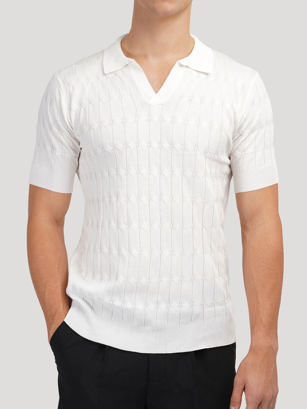 Textured Polo