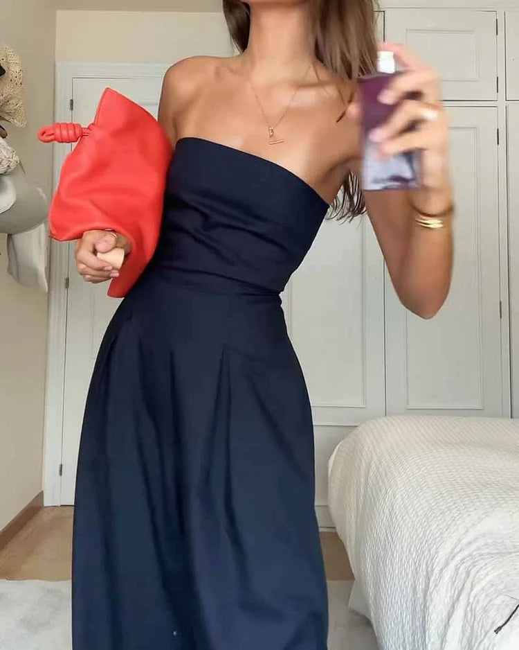 Braidy™ | Elegante mono con hombros descubiertos