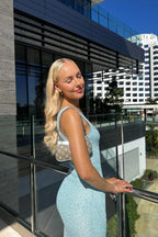 Elsie | Vestido largo sin mangas