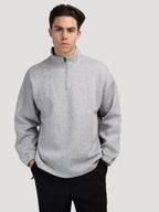 INCHEON Quarter-Zip Fleece Sweater