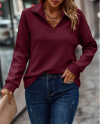 Adel - Casual Long-Sleeve Sweater