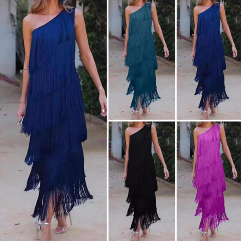 Eva – The Dress with Stunning Fringes