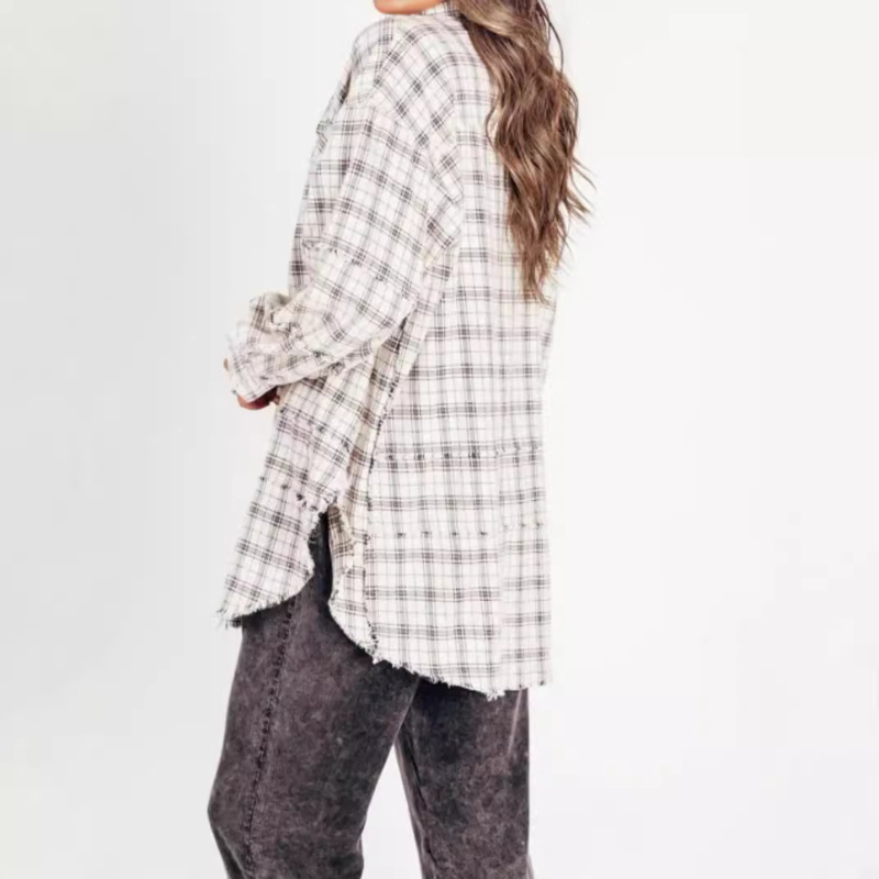 Camisa Oversize Cuadros