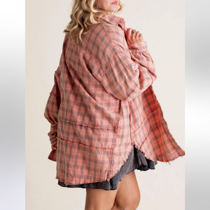 Camisa Oversize Cuadros