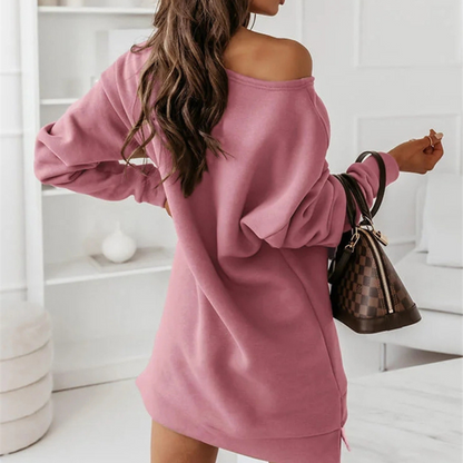 April sweatshirt dress