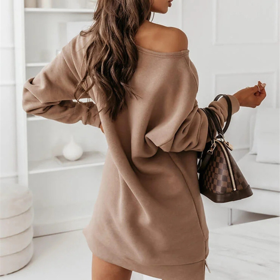 April sweatshirt dress