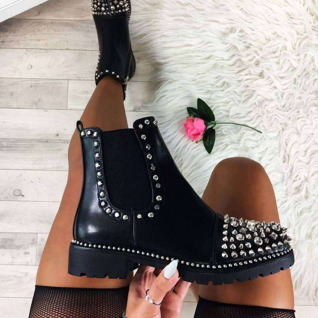 Soul®️ studded ankle boots 