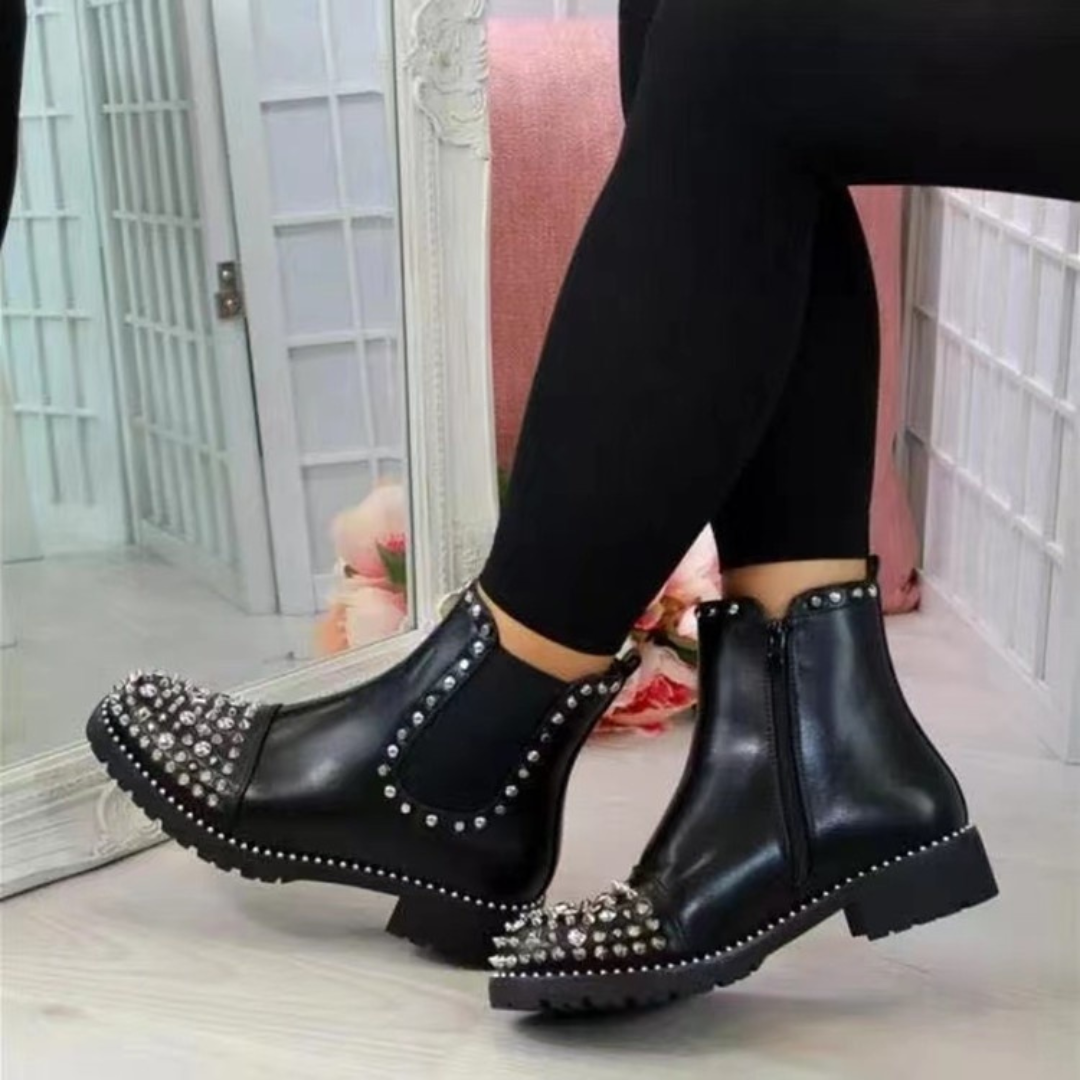 Soul®️ studded ankle boots 