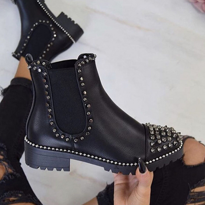 Soul®️ studded ankle boots 