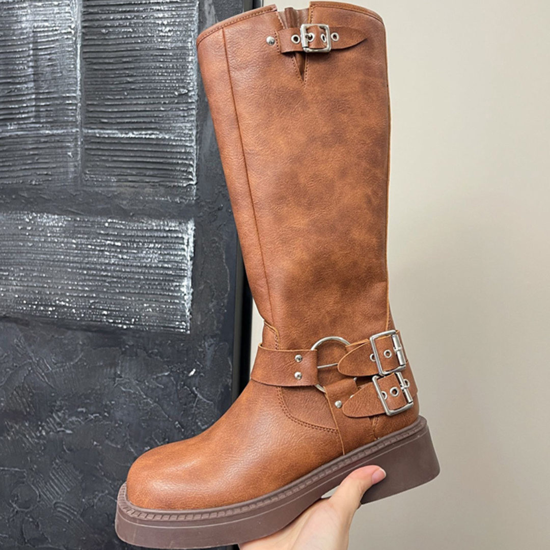 Amber®️ Biker Boots 