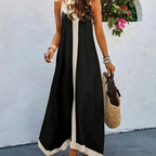 Vestido suelto bicolor Daniela