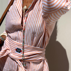 Lucia – Vestido camisero de rayas | Elegancia y versatilidad para cualquier ocasión