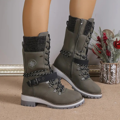 Botas altas de nieve impermeables