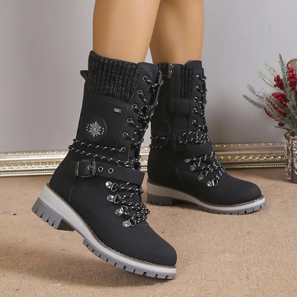 Botas altas de nieve impermeables