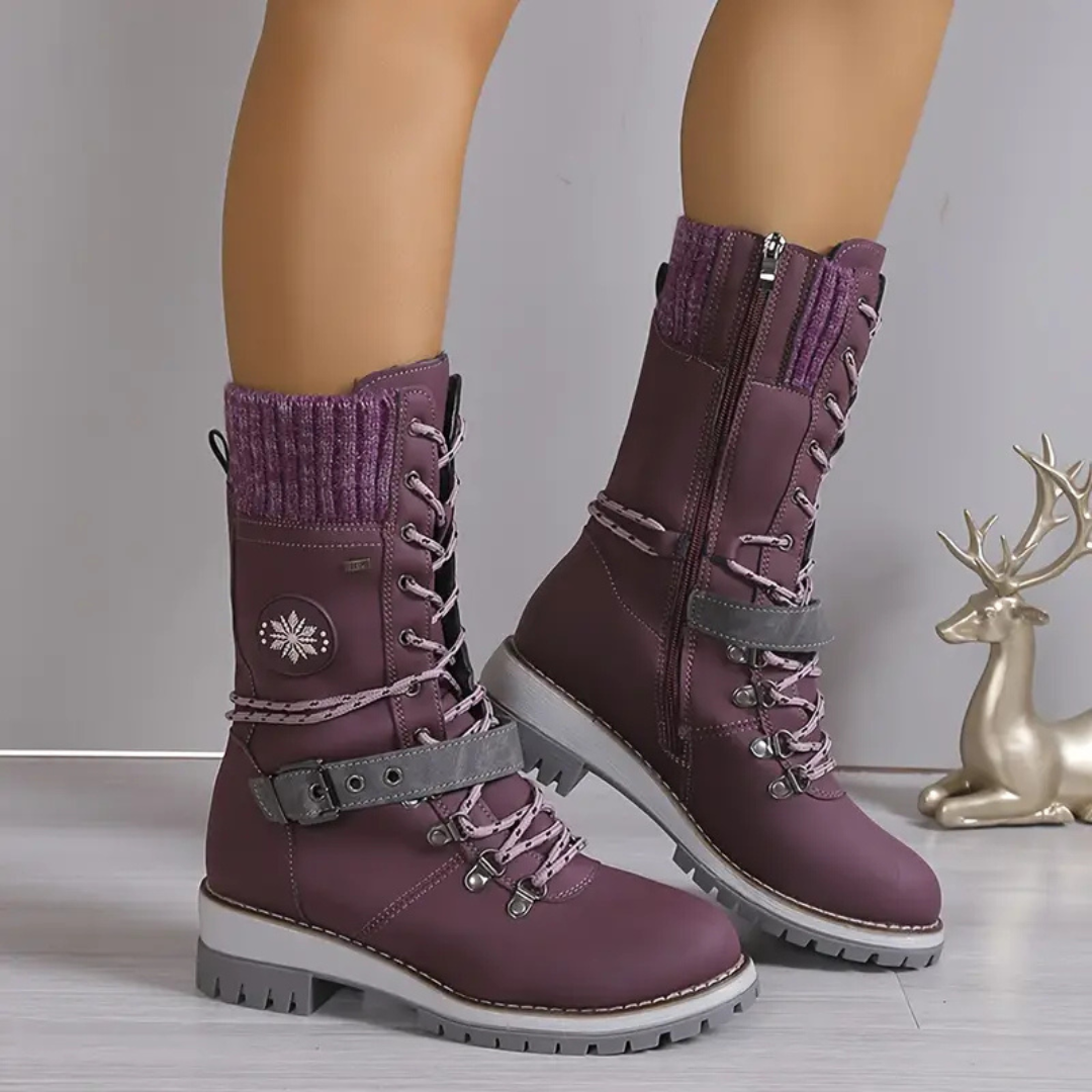 Botas altas de nieve impermeables