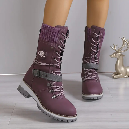 Botas altas de nieve impermeables