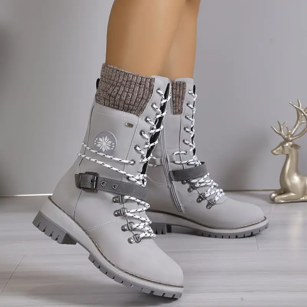 Botas altas de nieve impermeables