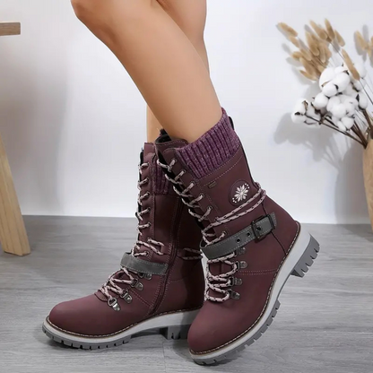 Botas altas de nieve impermeables